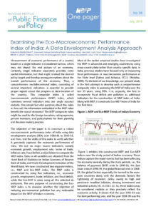 Examining the Eco-Macroeconomic Performance Index of India: A Data Envelopment Analysis Approach