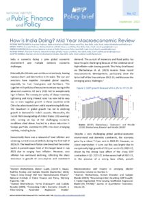 How is India Doing? Mid Year Macroeconomic Review